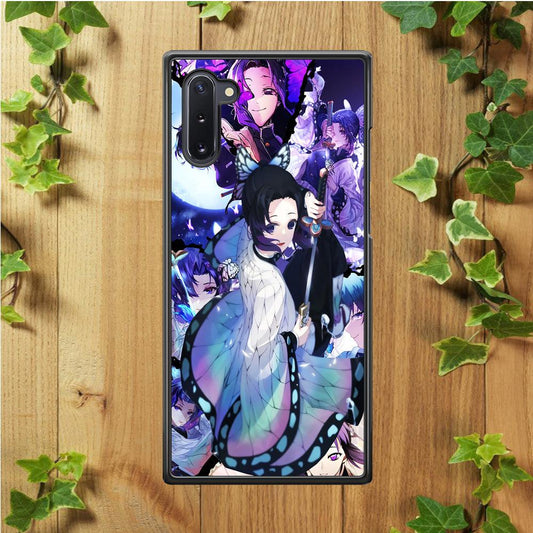 Kimetsu no Yaiba Nezuko Aesthetic Samsung Galaxy Note 10 Case-Rubber / White (2D Case)-Xtracase