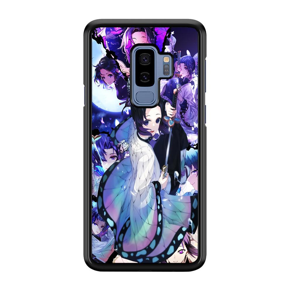 Kimetsu no Yaiba Nezuko Aesthetic Samsung Galaxy S9 Plus Case-Plastic / Full Wrap (3D Case)-Xtracase