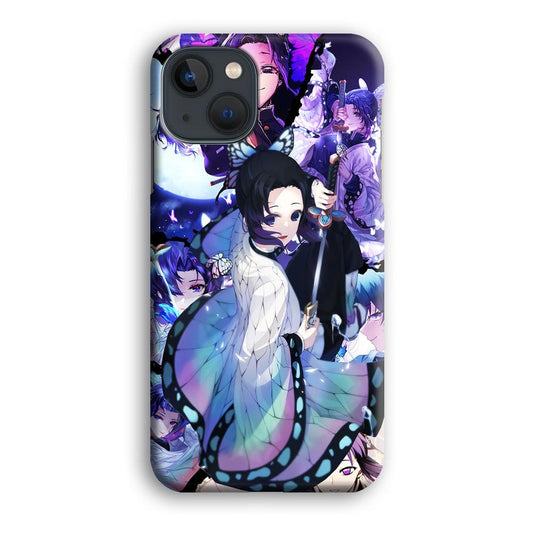Kimetsu no Yaiba Nezuko Aesthetic iPhone 13 Mini Case-Plastic / Full Wrap (3D Case)-Xtracase