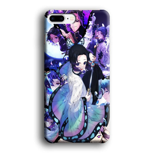 Kimetsu no Yaiba Nezuko Aesthetic iPhone 8 Plus Case-Plastic / Full Wrap (3D Case)-Xtracase