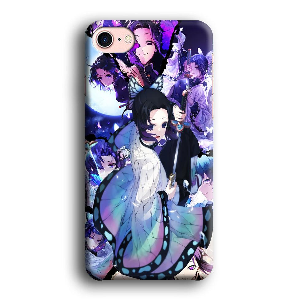 Kimetsu no Yaiba Nezuko Aesthetic iPhone SE 2020 Case-Plastic / Full Wrap (3D Case)-Xtracase