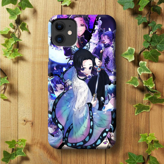 Kimetsu no Yaiba Nezuko Aesthetic iPhone 11 Case-Plastic / Full Wrap (3D Case)-Xtracase