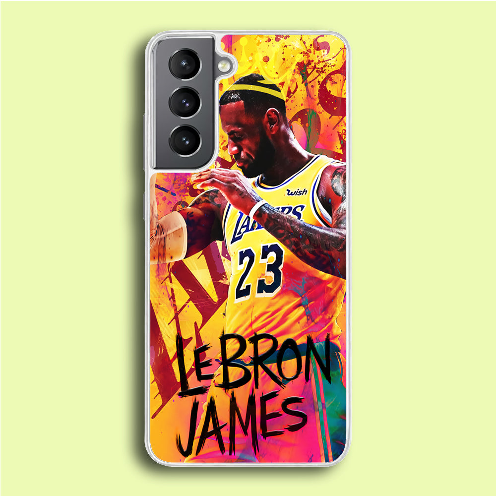 King James Lakers Samsung Galaxy S21 Case