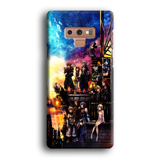 Kingdom Hearts Characters Samsung Galaxy Note 9 Case