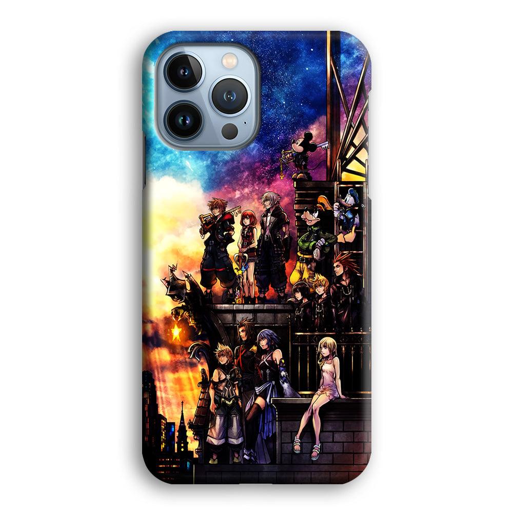 Kingdom Hearts Characters iPhone 13 Pro Max Case-Plastic / Full Wrap (3D Case)-Xtracase