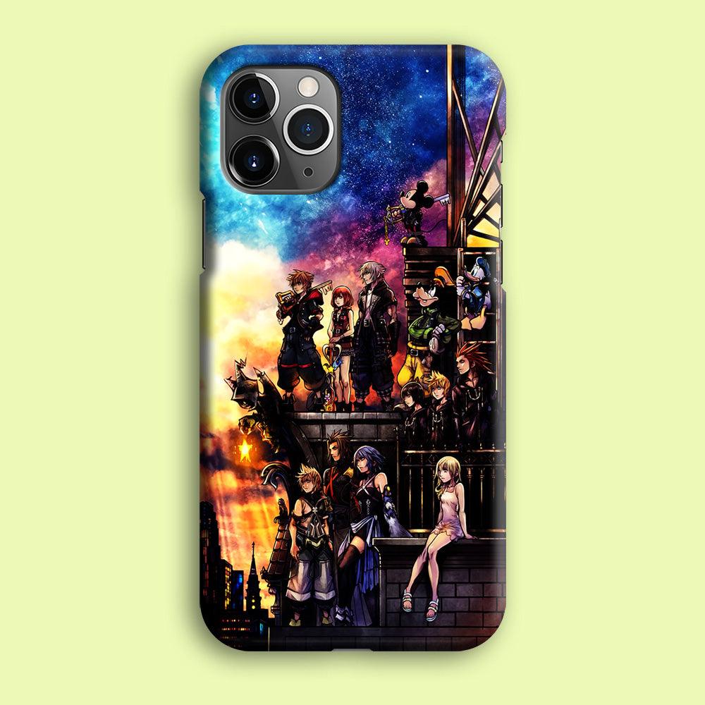 Kingdom Hearts Characters iPhone 12 Pro Max Case-Plastic / Full Wrap (3D Case)-Xtracase