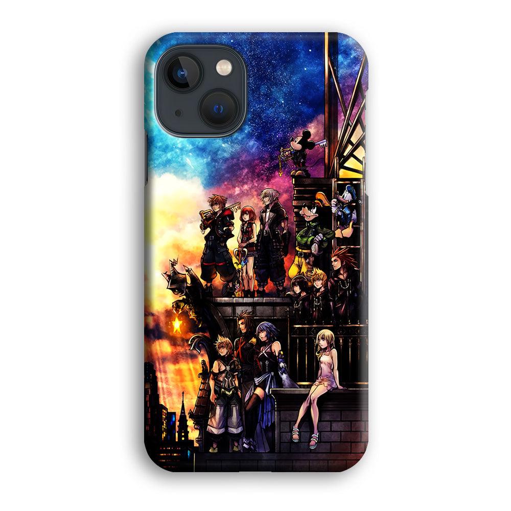 Kingdom Hearts Characters iPhone 13 Pro Case-Plastic / Full Wrap (3D Case)-Xtracase