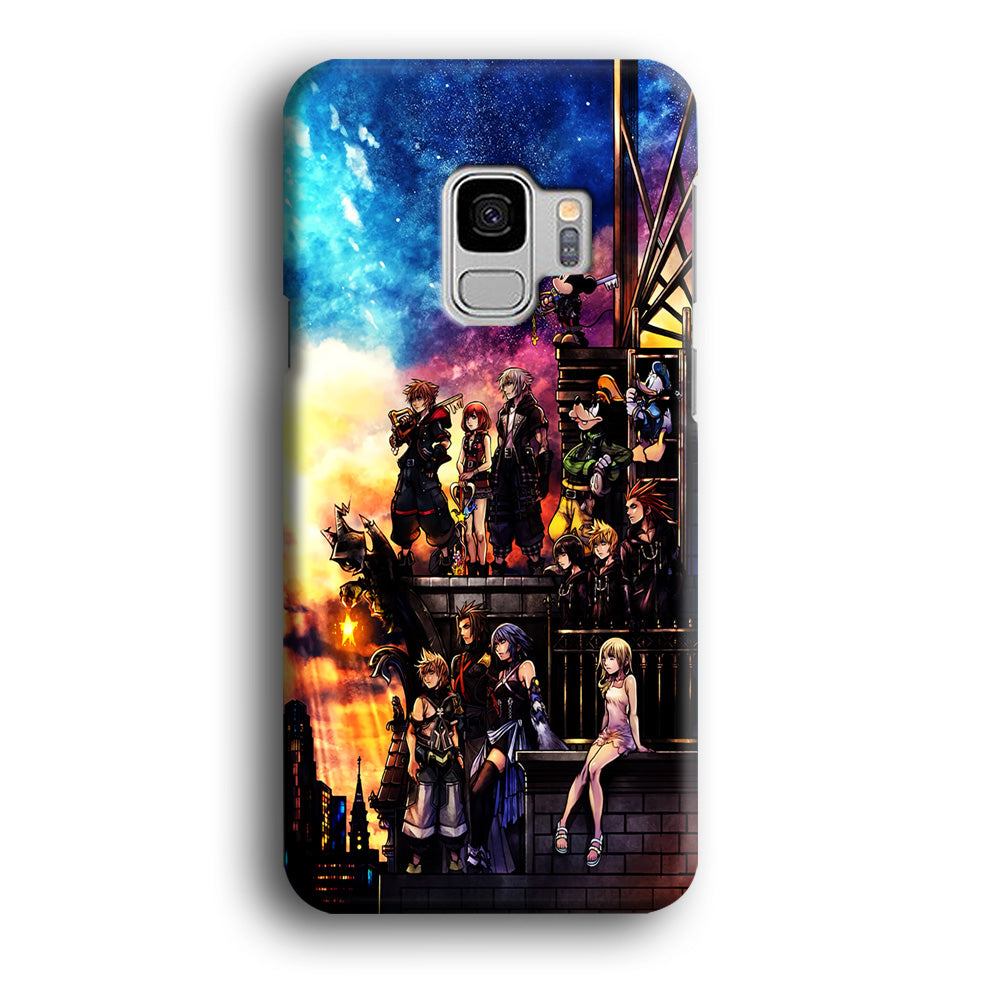 Kingdom Hearts Characters Samsung Galaxy S9 Case