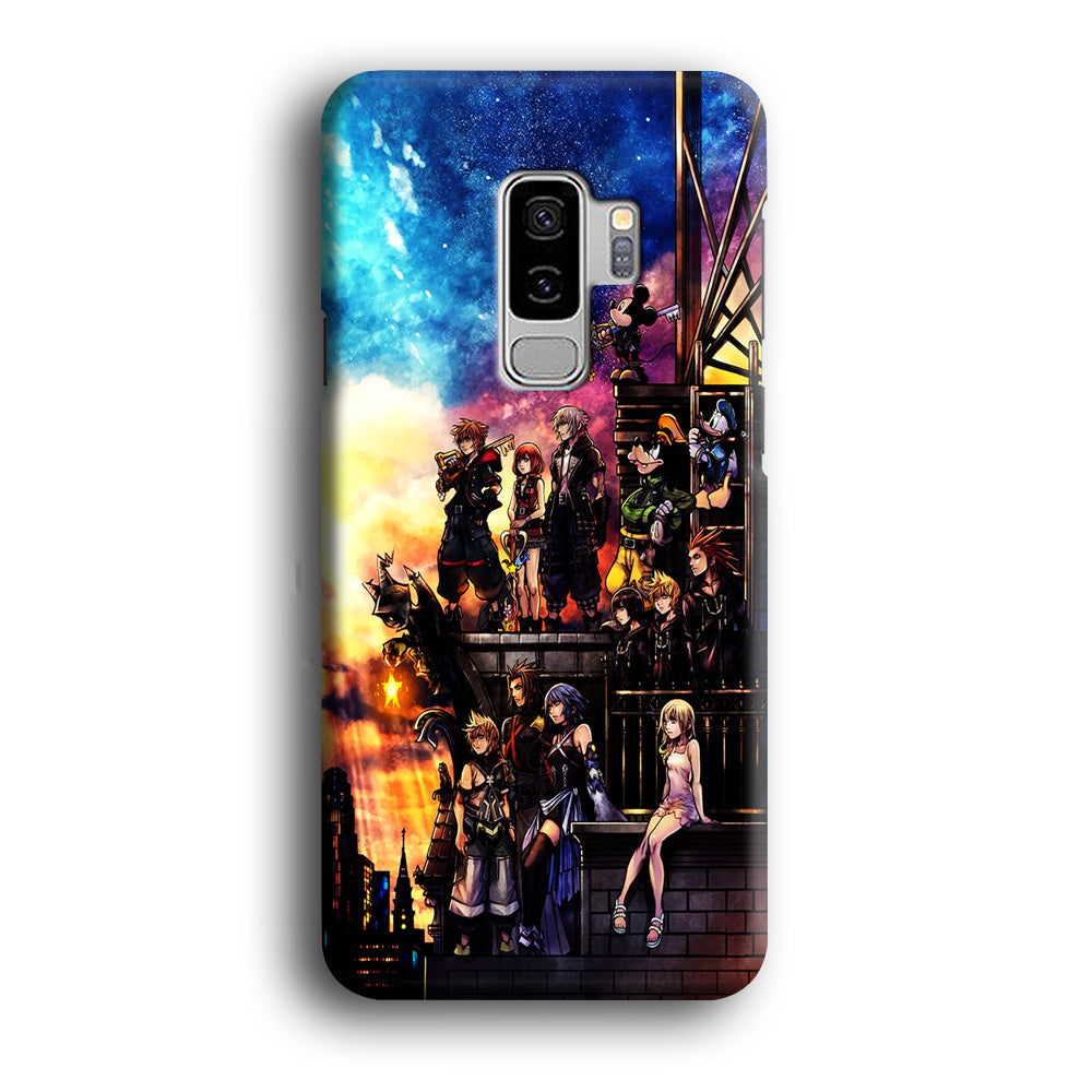 Kingdom Hearts Characters Samsung Galaxy S9 Plus Case