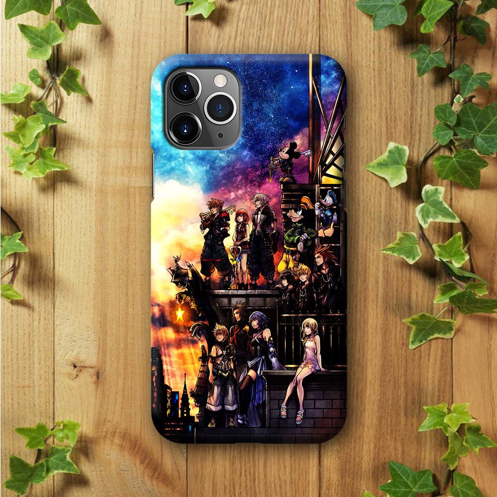 Kingdom Hearts Characters iPhone 11 Pro Case-Plastic / Full Wrap (3D Case)-Xtracase