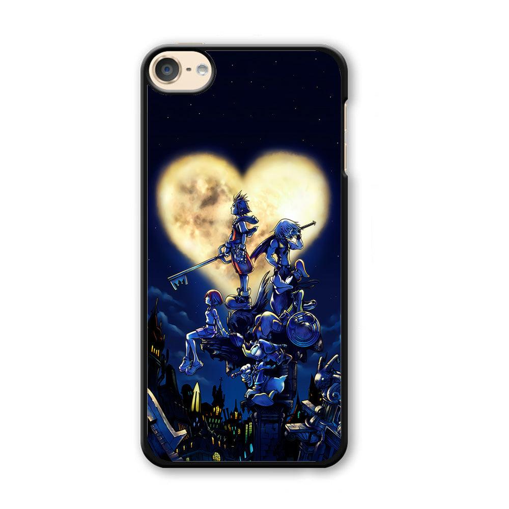 Kingdom Hearts Heart Moon iPod Touch 6 Case-Plastic / White (2D Case)-Xtracase