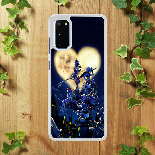 Kingdom Hearts Heart Moon Samsung Galaxy S20 Case