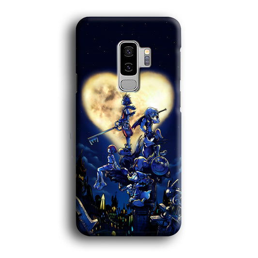 Kingdom Hearts Heart Moon Samsung Galaxy S9 Plus Case