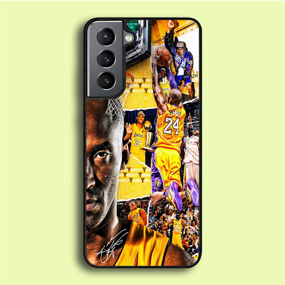 Kobe Bryant Aesthetic Samsung Galaxy S21 Plus Case-Plastic / Full Wrap (3D Case)-Xtracase