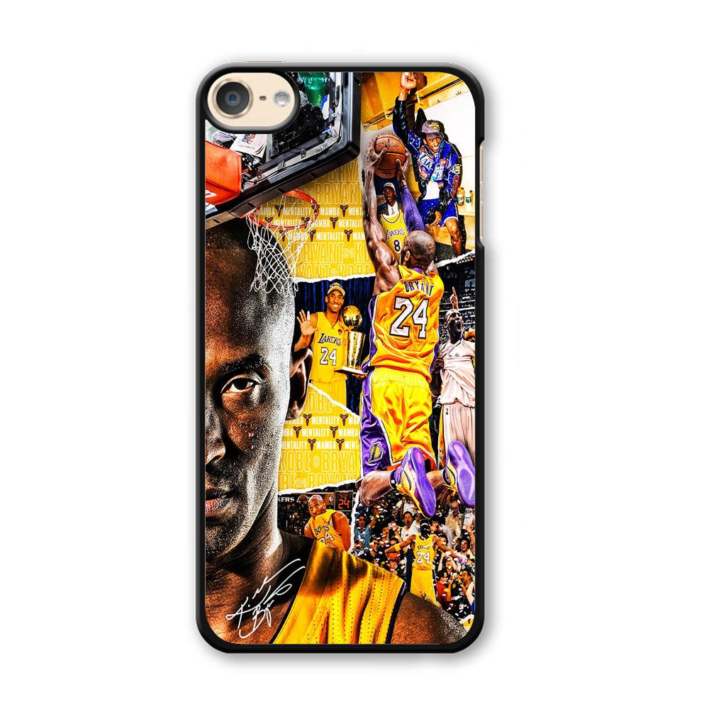 Kobe Bryant Aesthetic iPod Touch 6 Case-Plastic / White (2D Case)-Xtracase