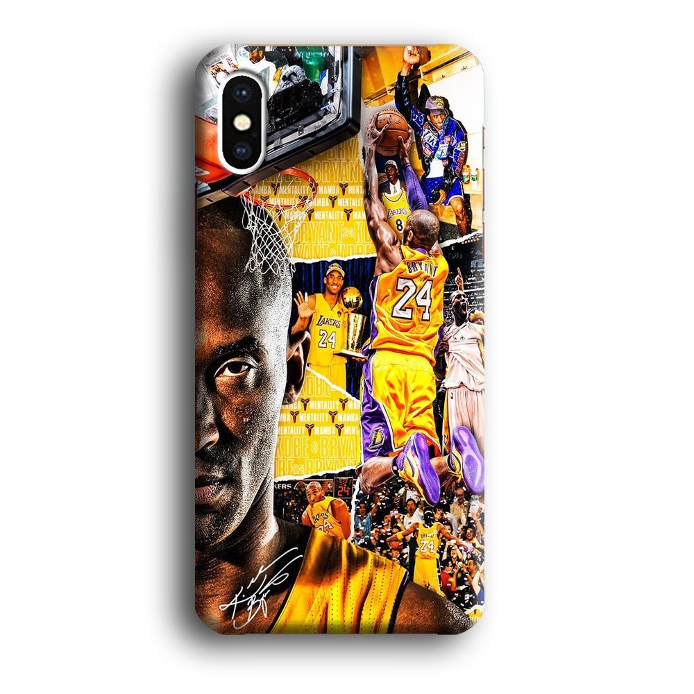 Kobe Bryant Aesthetic iPhone Xs Case
