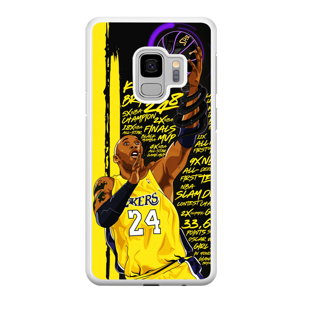 Kobe Bryant Lakers NBA Samsung Galaxy S9 Case