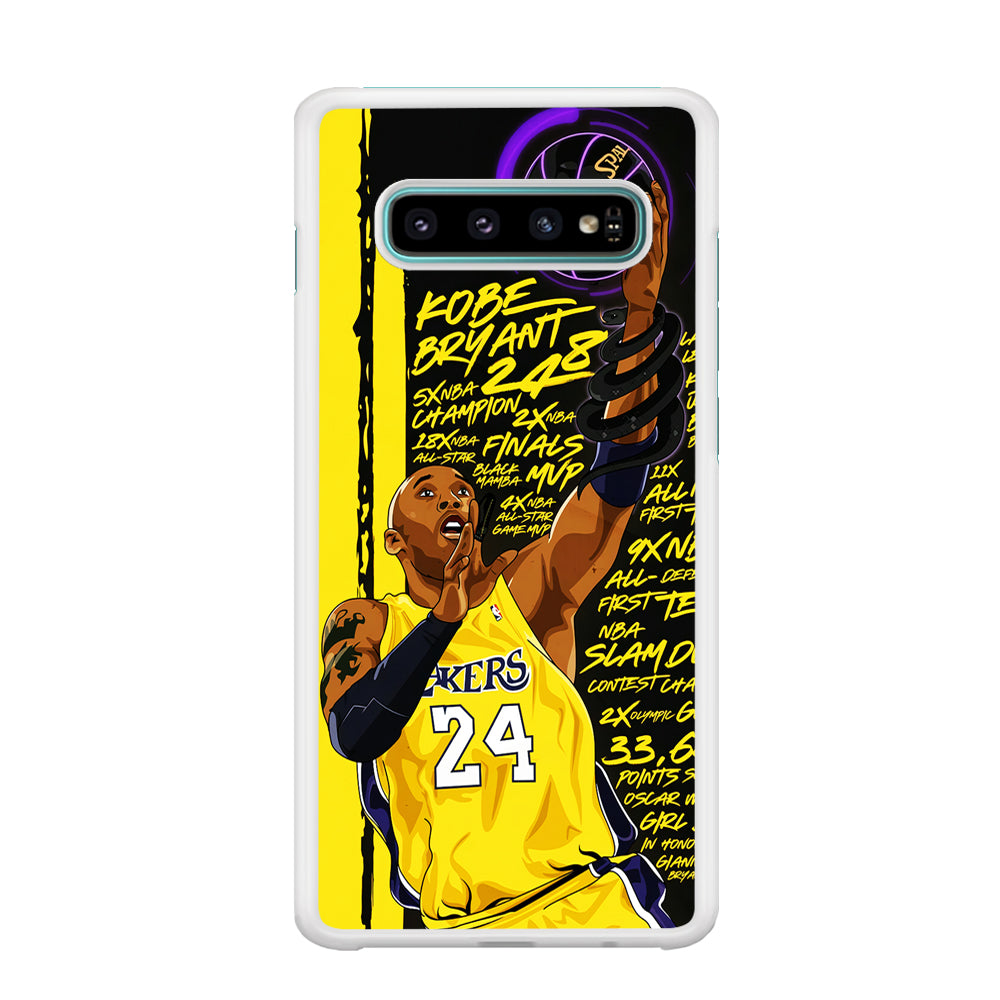 Kobe Bryant Lakers NBA Samsung Galaxy S10 Case