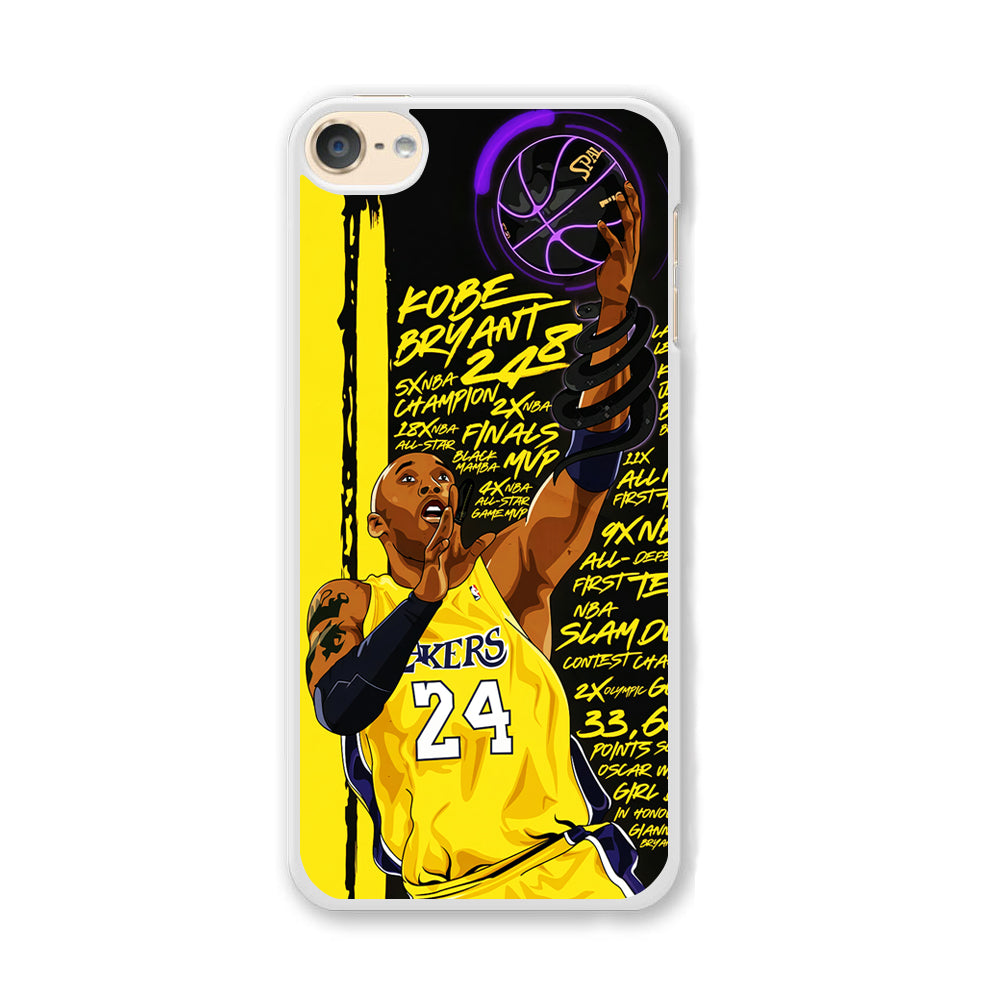 Kobe Bryant Lakers NBA iPod Touch 6 Case