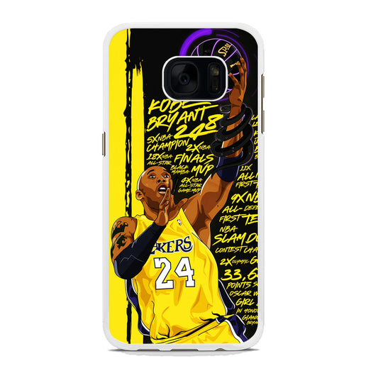 Kobe Bryant Lakers NBA Samsung Galaxy S7 Case