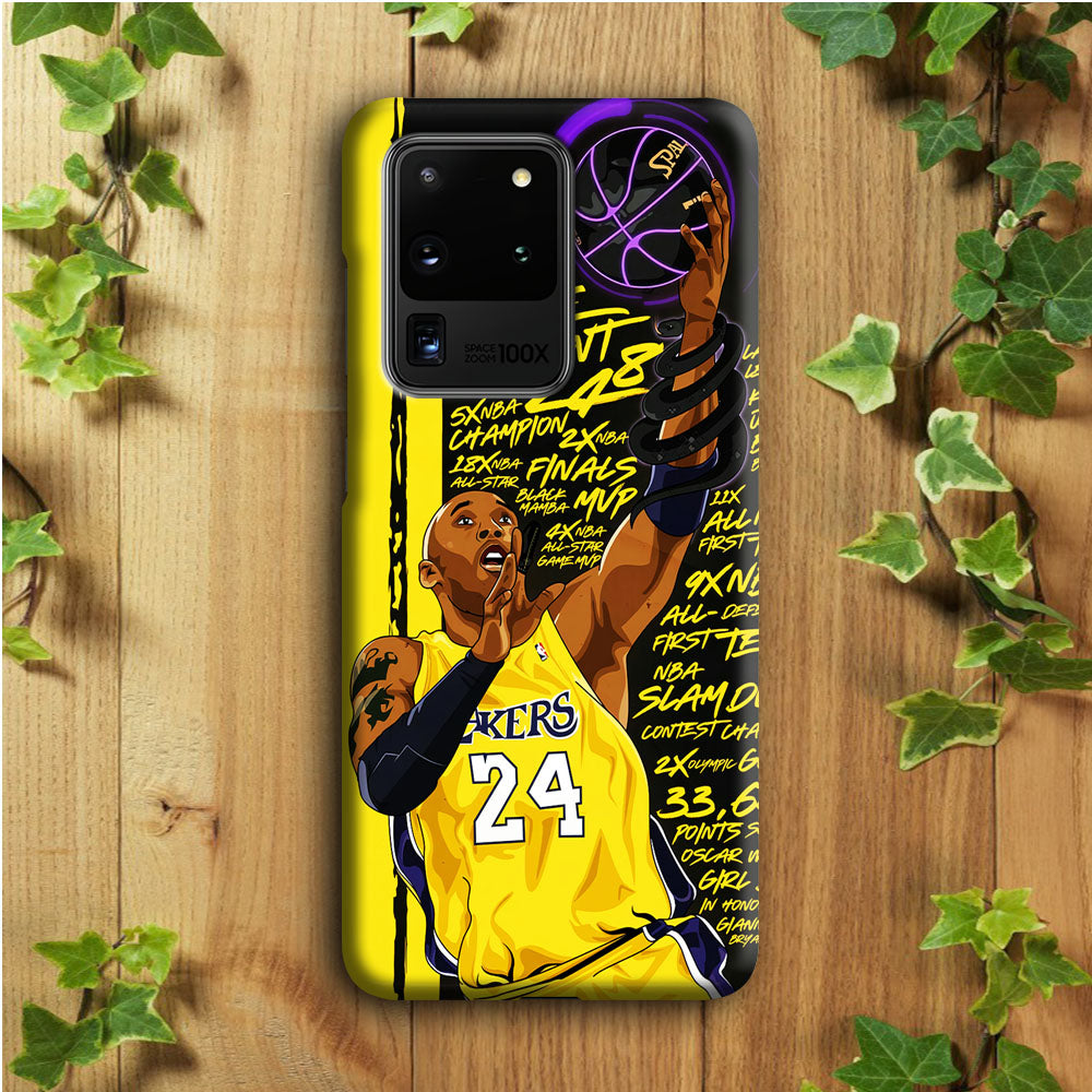 Kobe Bryant Lakers NBA Samsung Galaxy S20 Ultra Case