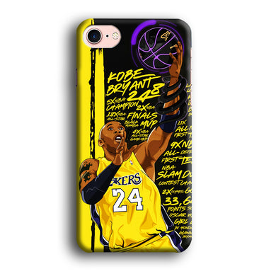 Kobe Bryant Lakers NBA iPhone 8 Case