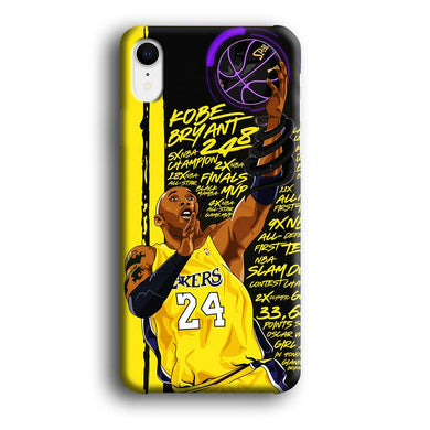 Kobe Bryant Lakers NBA iPhone XR Case