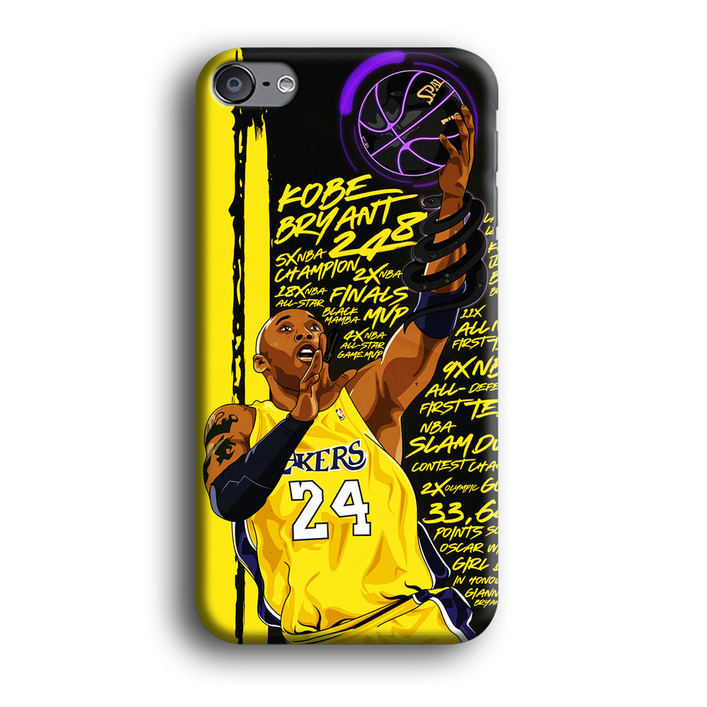 Kobe Bryant Lakers NBA iPod Touch 6 Case