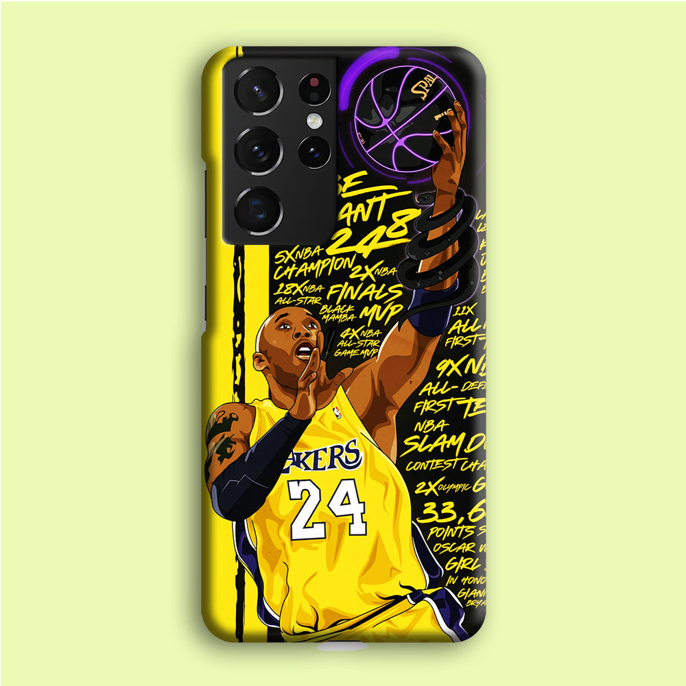 Kobe Bryant Lakers NBA Samsung Galaxy S21 Ultra Case