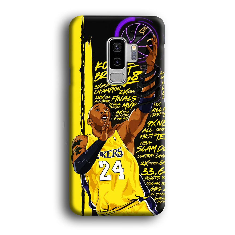 Kobe Bryant Lakers NBA Samsung Galaxy S9 Plus Case