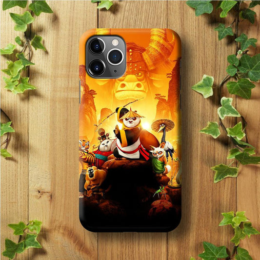 Kung Fu Panda 001 iPhone 11 Pro Case-Plastic / Full Wrap (3D Case)-Xtracase