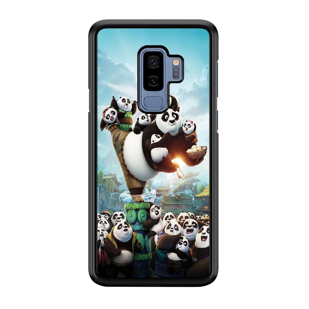 Kung Fu Panda 002 Samsung Galaxy S9 Plus Case-Plastic / Full Wrap (3D Case)-Xtracase