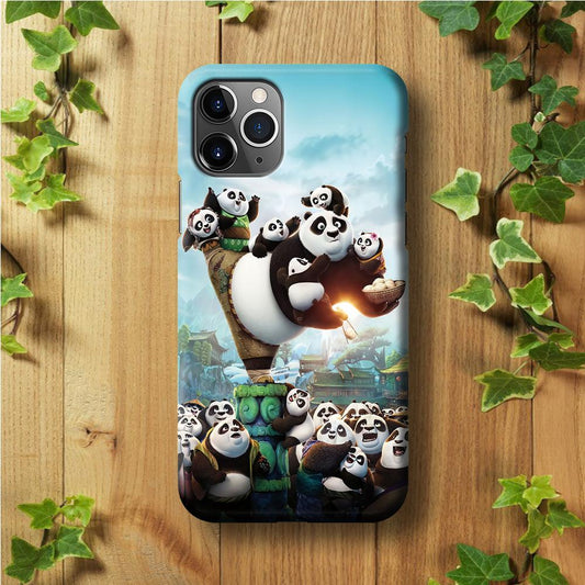 Kung Fu Panda 002 iPhone 11 Pro Max Case-Plastic / Full Wrap (3D Case)-Xtracase