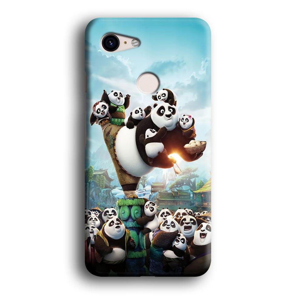 Kung Fu Panda 002 Google Pixel 3 XL 3D Case-Xtracase