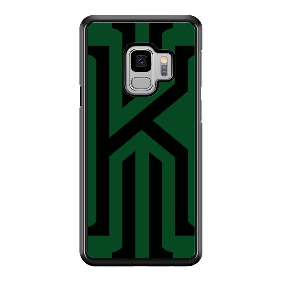 Kyrie Irving Black Green Samsung Galaxy S9 Case-Plastic / Full Wrap (3D Case)-Xtracase