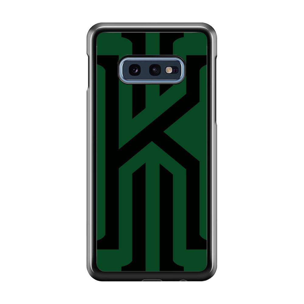 Kyrie Irving Black Green Samsung Galaxy S10E Case-Plastic / Full Wrap (3D Case)-Xtracase
