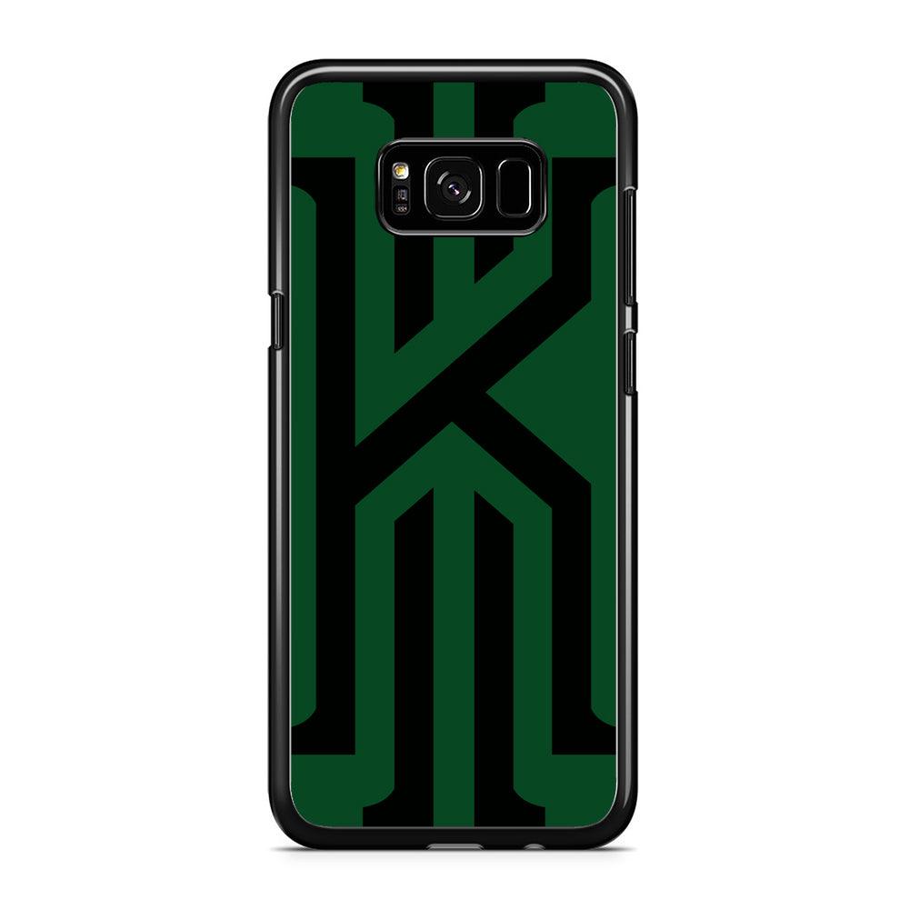 Kyrie Irving Black Green Samsung Galaxy S8 Plus Case-Rubber / Black (2D Case)-Xtracase