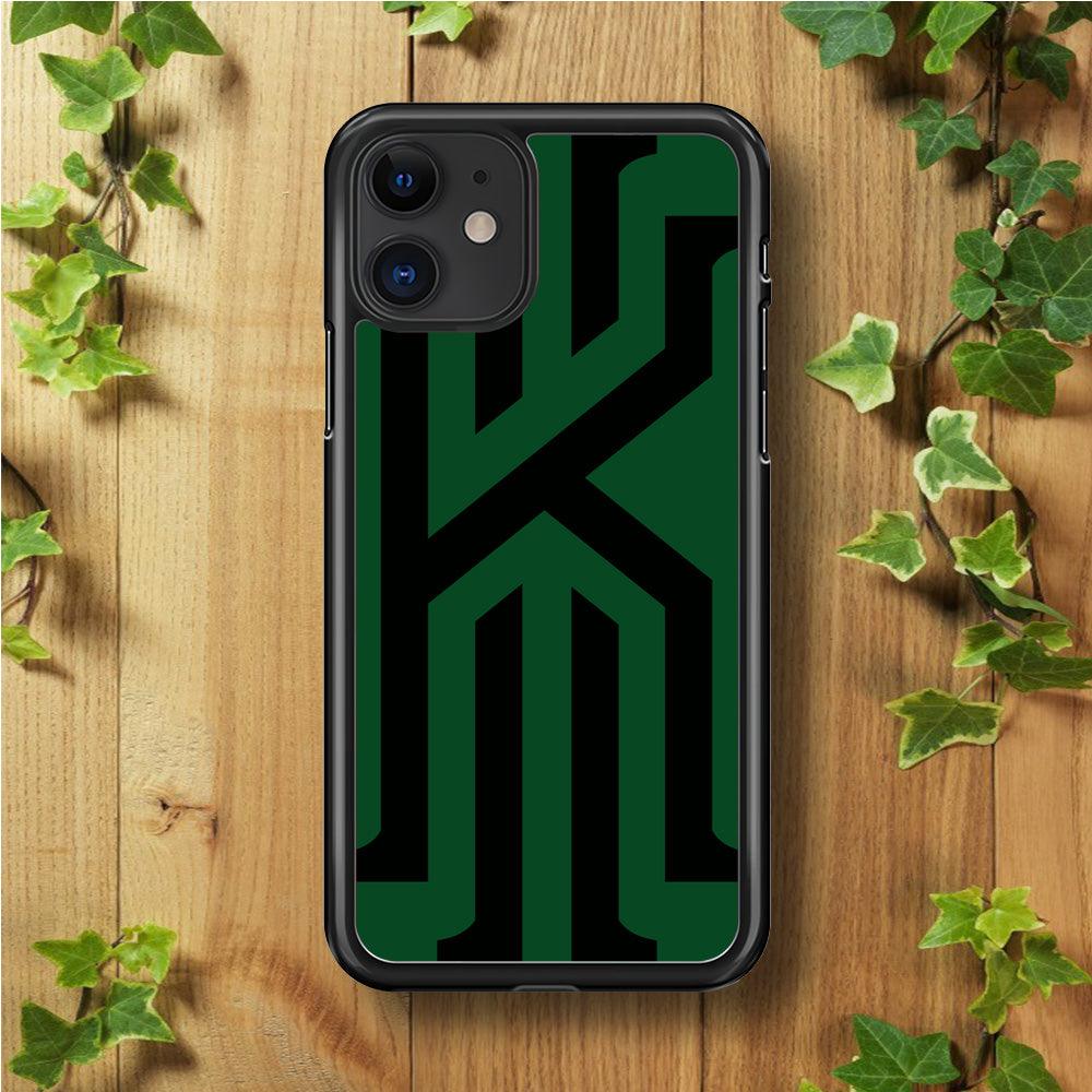 Kyrie Irving Celtics iPhone 11 Case-Rubber / Black (2D Case)-Xtracase
