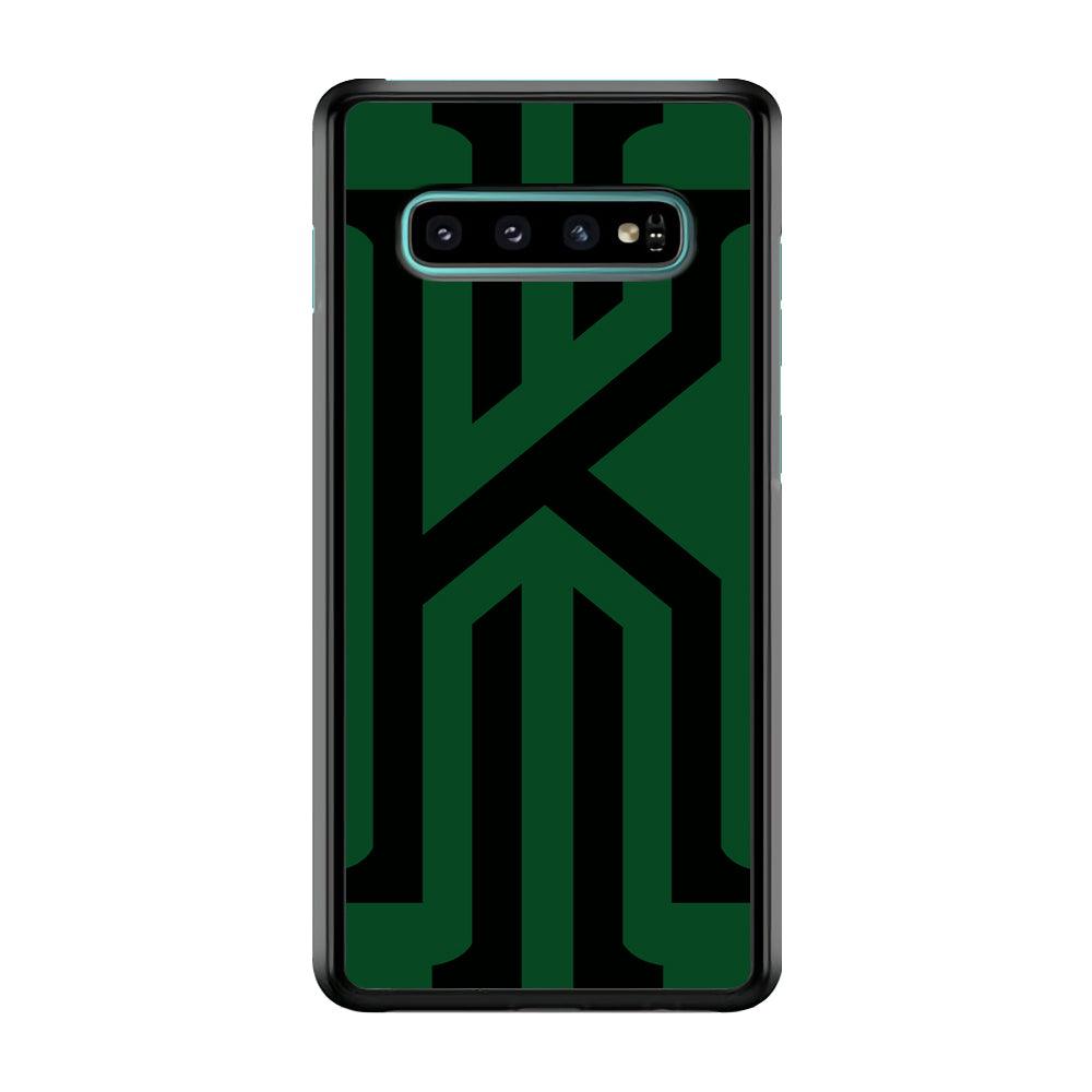 Kyrie Irving Black Green Samsung Galaxy S10 Case-Plastic / Full Wrap (3D Case)-Xtracase