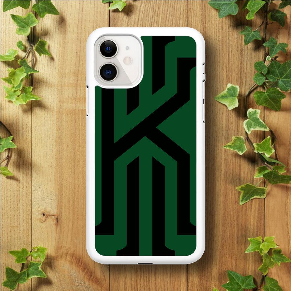 Kyrie Irving Celtics iPhone 11 Case-Rubber / White (2D Case)-Xtracase