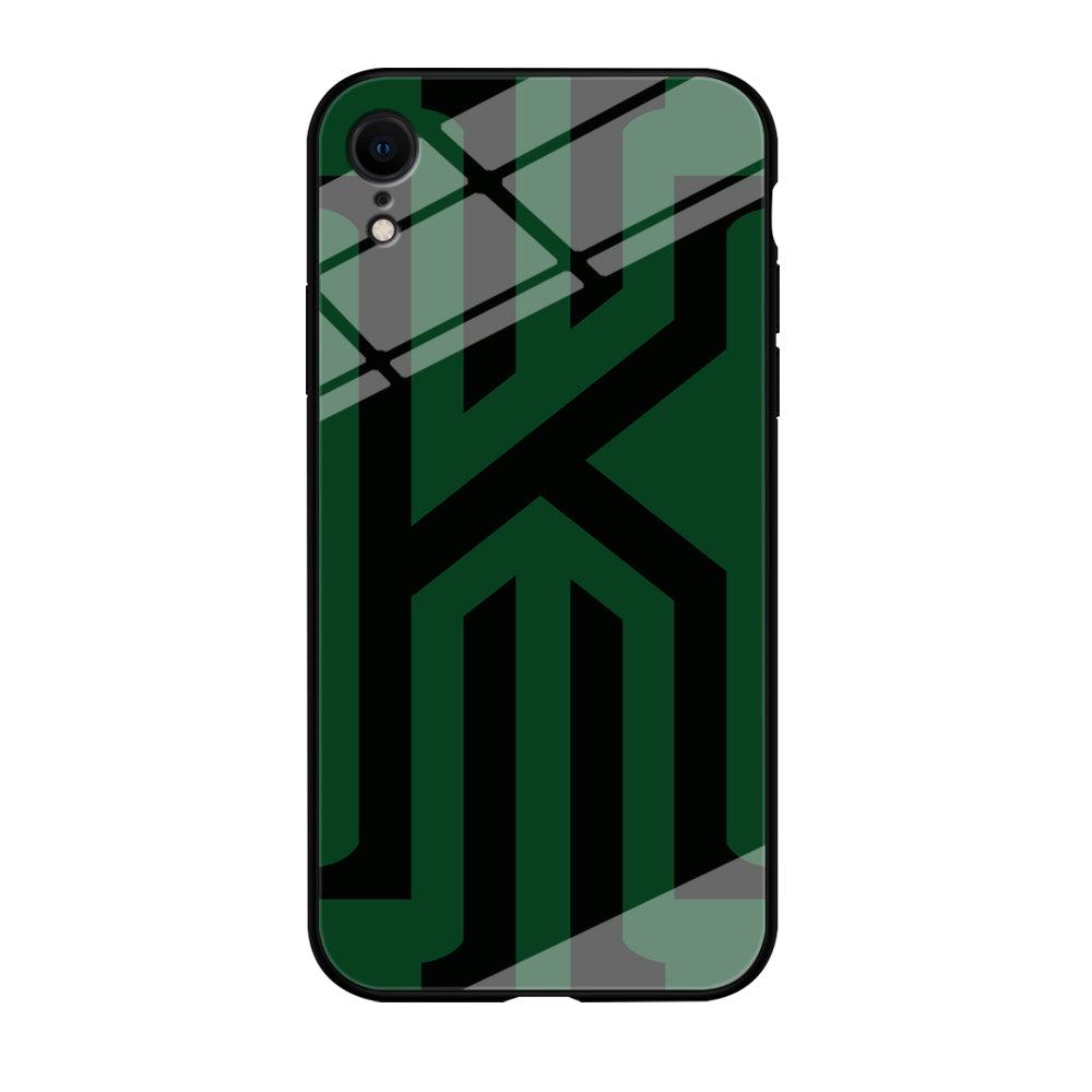 Kyrie Irving Black Green iPhone XR Case-Tempered Glass Case-Xtracase
