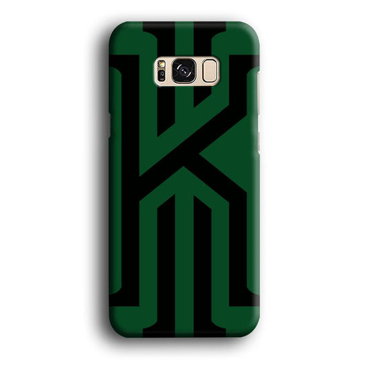 Kyrie Irving Black Green Samsung Galaxy S8 Case-Plastic / Full Wrap (3D Case)-Xtracase