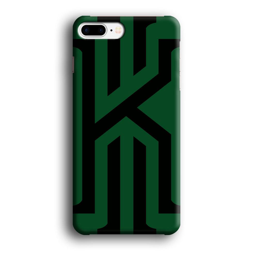 Kyrie Irving Black Green iPhone 7 Plus Case-Plastic / Full Wrap (3D Case)-Xtracase