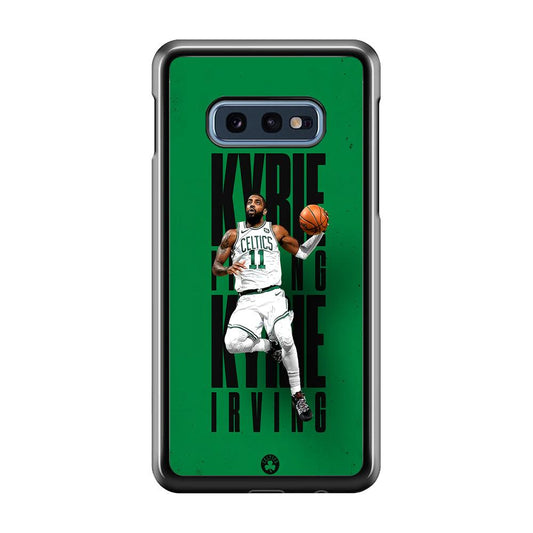 Kyrie Irving Celtics Samsung Galaxy S10E Case-Plastic / Full Wrap (3D Case)-Xtracase