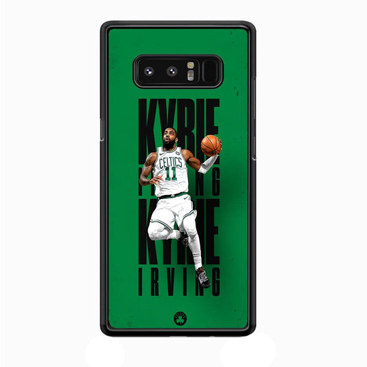 Kyrie Irving Celtics Samsung Galaxy Note 8 Case-Plastic / Full Wrap (3D Case)-Xtracase