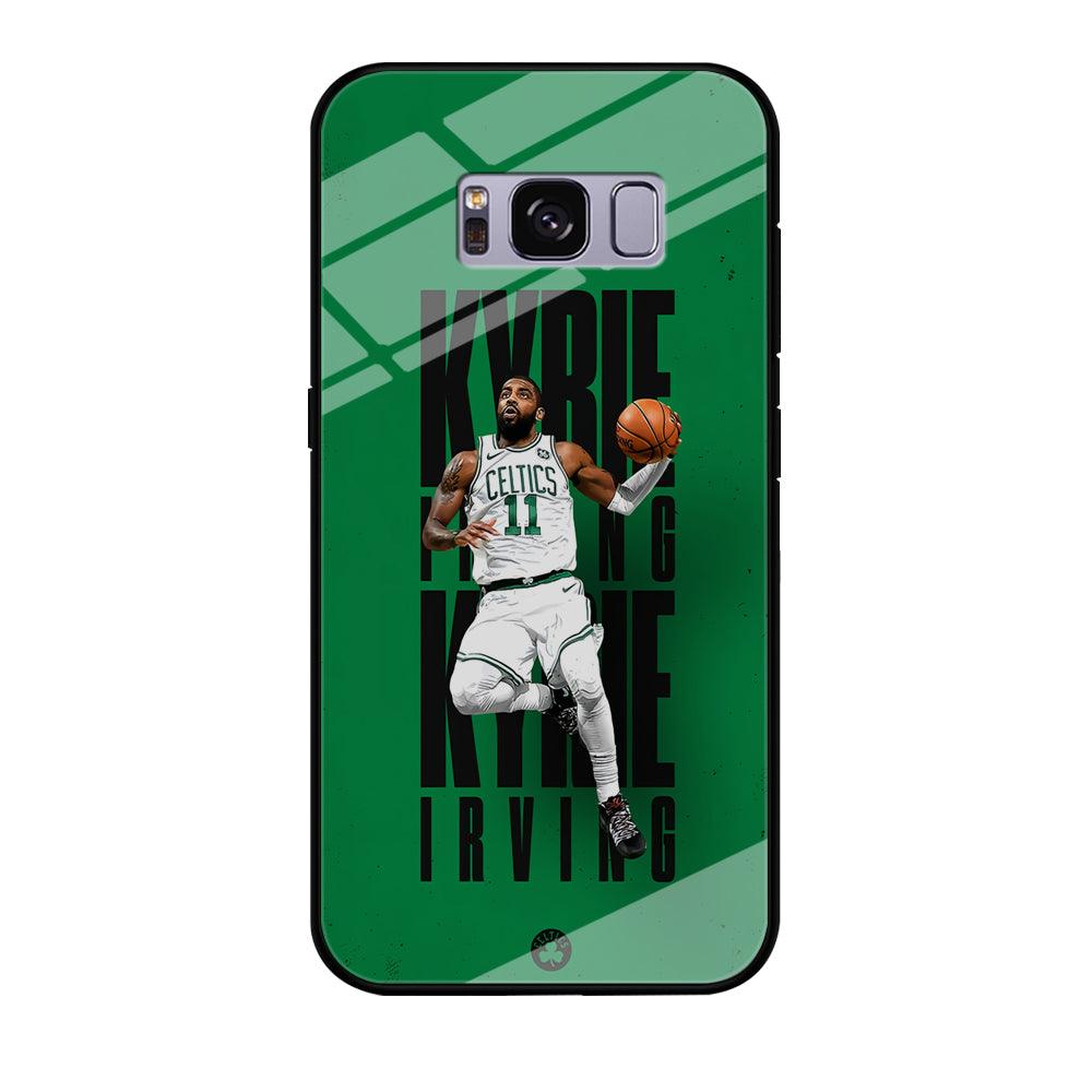 Kyrie Irving Celtics Samsung Galaxy S8 Case-Tempered Glass Case-Xtracase
