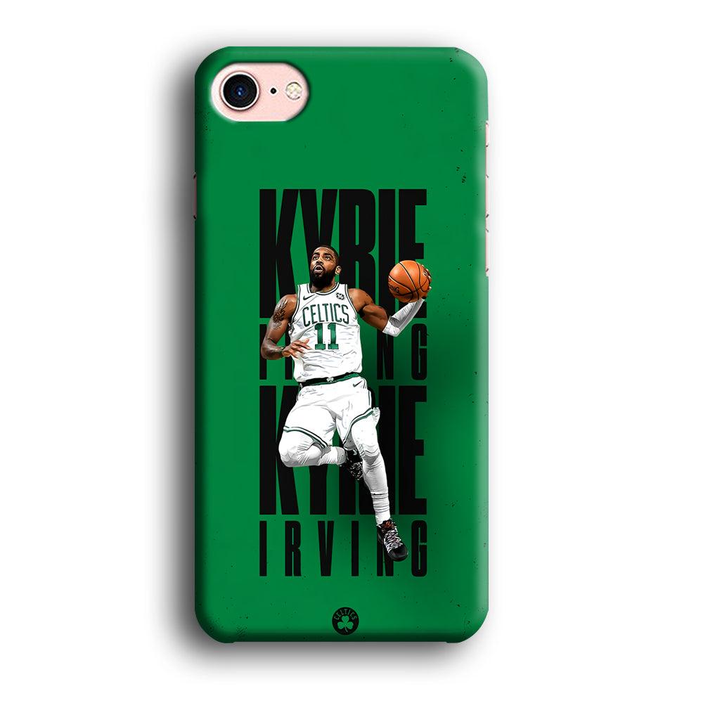 Kyrie Irving Celtics iPhone 8 Case-Plastic / Full Wrap (3D Case)-Xtracase