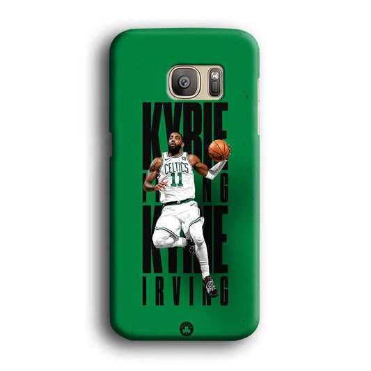 Kyrie Irving Celtics Samsung Galaxy S7 Edge Case-Plastic / Full Wrap (3D Case)-Xtracase