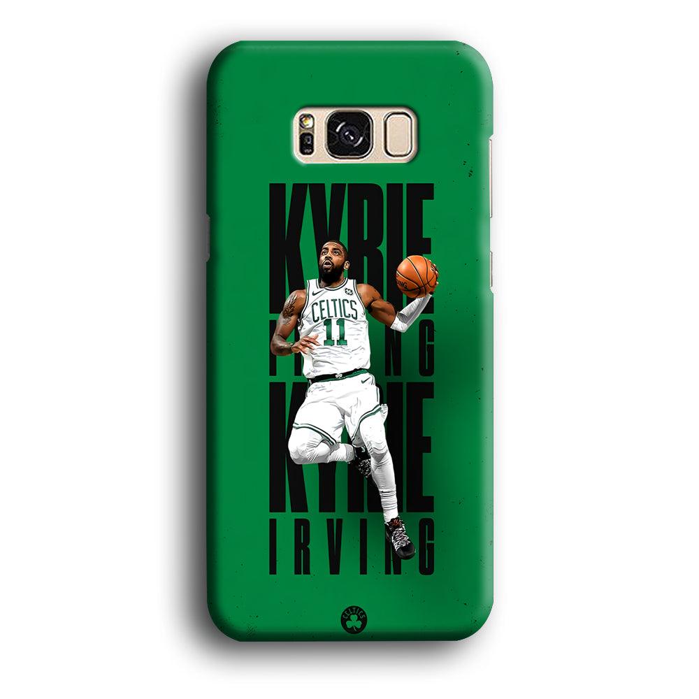 Kyrie Irving Celtics Samsung Galaxy S8 Plus Case-Plastic / Full Wrap (3D Case)-Xtracase