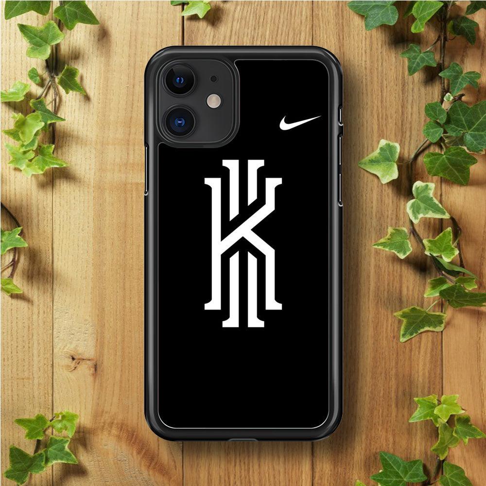 Kyrie Irving Logo 001 iPhone 11 Case-Rubber / Black (2D Case)-Xtracase